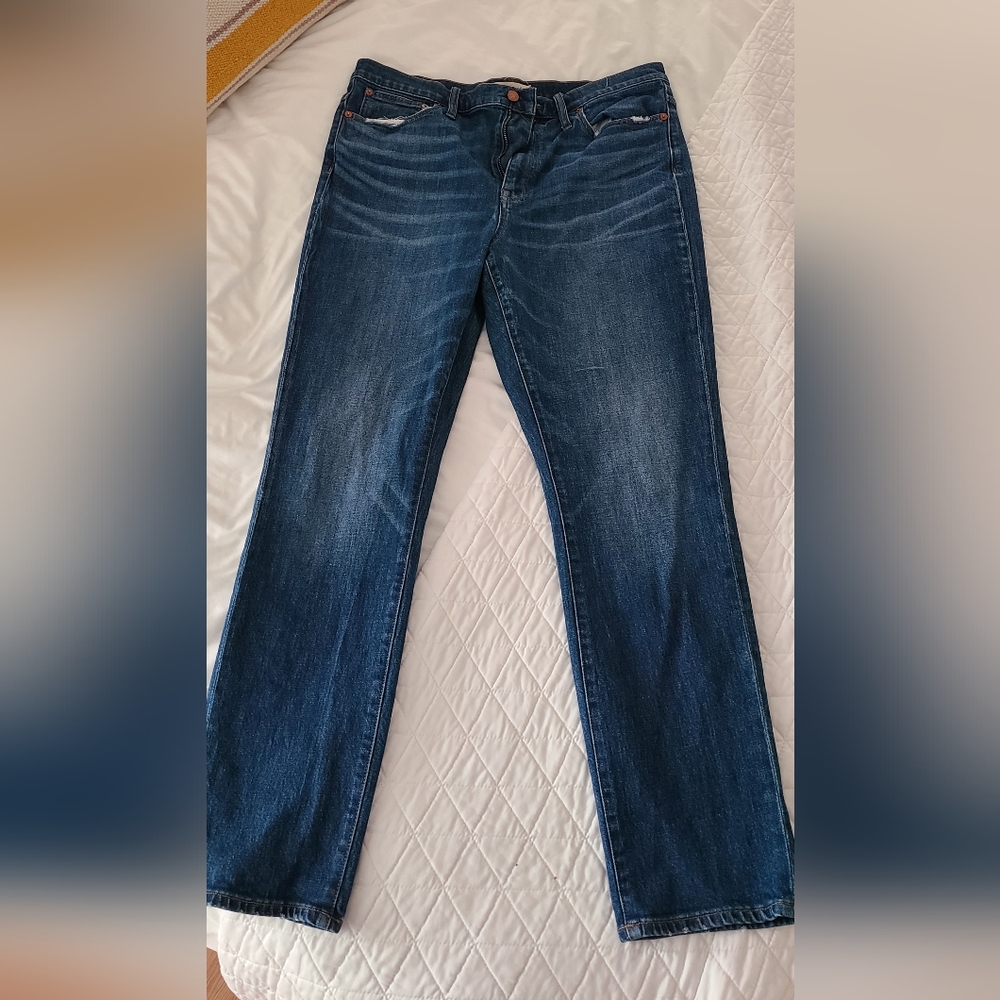 Madewell The High-rise Slim Boyjean